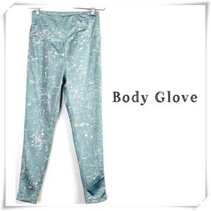 Body Glove Graphic Print Leggings Mint Green